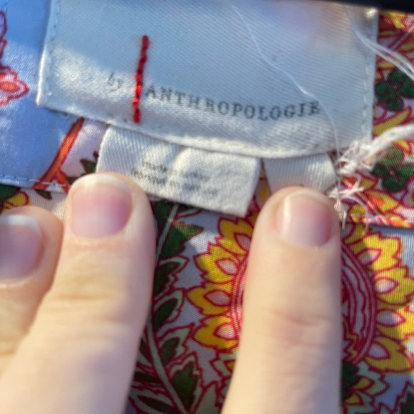 Anthropologie Somerset Floral Multicolor Dress - Picture 6 of 7